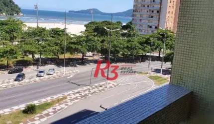 Apartamento com 2 dormitórios para alugar, 111 m² por R$ 4.500,00/mês - José Menino - Santos/SP