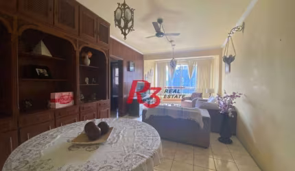 Apartamento à venda, 101 m² por R$ 532.000,00 - Marapé - Santos/SP