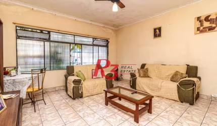Casa com 2 dormitórios à venda, 222 m² - Vila Belmiro - Santos/SP