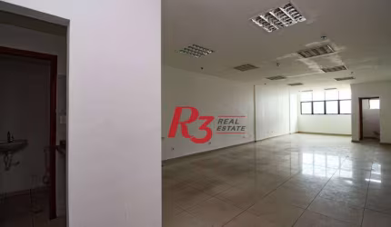 Sala para alugar, 75 m² - Centro - Santos/SP
