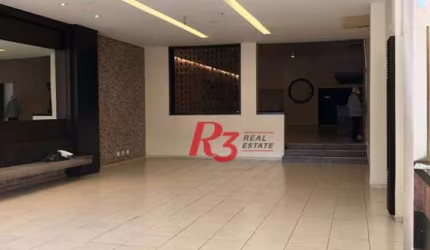Loja, 384 m² - venda por R$ 2.600.000,00 ou aluguel por R$ 10.200,00/mês - Centro - Santos/SP