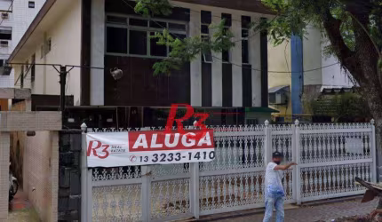 Sobrado para alugar, 376 m² - Ponta da Praia - Santos/SP