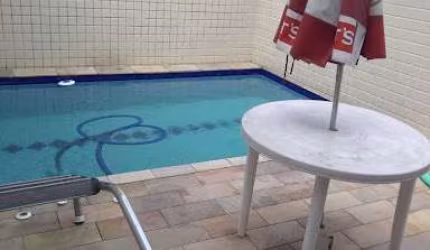 Sobreposta alta com 3 dormitórios à venda, 223 m² por R$ 1.385.000 - Campo Grande - Santos/SP