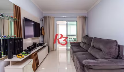 Apartamento com 2 dormitórios à venda, 87 m² - Vila Assunção - Praia Grande/SP