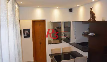 Sobrado com 3 dormitórios à venda, 180 m² - Castelo - Santos/SP