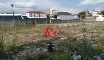 Terreno à venda, 2825 m² - Centro - São Vicente/SP