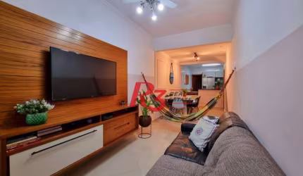 Casa com 2 dormitórios à venda, 110 m² - Boqueirão - Santos/SP