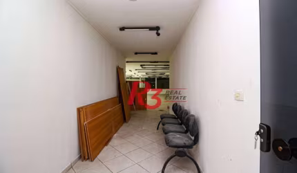 Sala para alugar, 300 m² por R$ 12.500,00/mês - Centro - Santos/SP