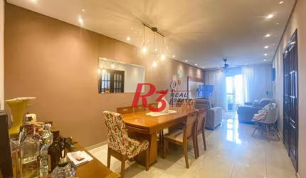 Apartamento à venda, 98 m² por R$ 600.000,00 - Marapé - Santos/SP