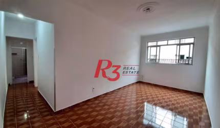 Apartamento à venda, 2 dorm, garagem fechada, Campo Grande, Santos SP
