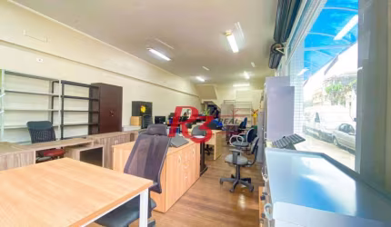 Loja, 217 m² - venda por R$ 1.200.000,00 ou aluguel por R$ 8.000,00/mês - Vila Matias - Santos/SP