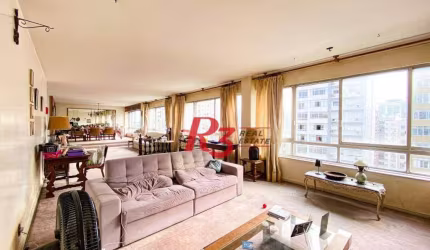 Apartamento à venda, 302 m² por R$ 3.000.000,00 - Boqueirão - Santos/SP