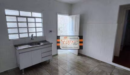 Casa com 1 dormitório para alugar, 40 m² por R$ 1.000,00/mês - Vila Zat - São Paulo/SP