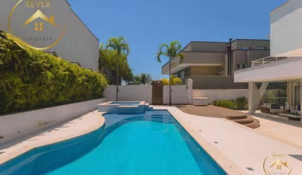 Sobrado à venda em Campinas, Alphaville Dom Pedro, com 4 suítes, com 465 m²
