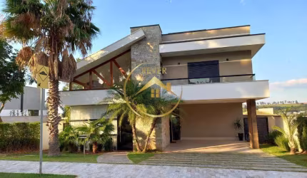 Sobrado à venda e para alugar em Campinas, Alphaville Dom Pedro, com 4 suítes, com 465 m²