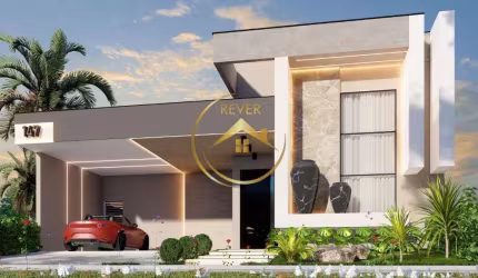 Casa à venda em Paulínia, Betel, com 3 suítes, com 313 m², Residencial Figueira Branca
