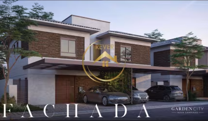 Casa à venda em Campinas, Parque Nova Campinas, com 3 suítes, com 147 m², Garden city