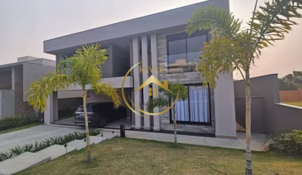 Sobrado à venda e para alugar em Campinas, Alphaville Dom Pedro 3, com 4 suítes, com 340 m²
