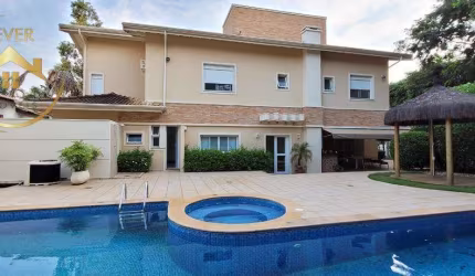 Sobrado para alugar em Campinas, Loteamento Alphaville Campinas, com 4 suítes, com 450 m²