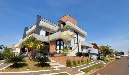 Sobrado à venda em Paulínia, Loteamento Terras do Cancioneiro, com 4 quartos, com 320 m²
