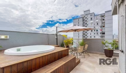 Cobertura para Venda - 191.89m², 3 dormitórios, sendo 1 suites, 1 vaga - Centro