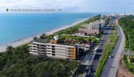 APARTAMENTOS COM 03 QTOS, 100M², 126M², 127M² - AREIA DOURADA PÉ NA AREIA EM