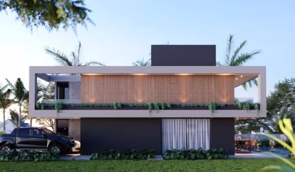 CASA DUPLEX DE ALTO PADRÃO À VENDA COM 384M², 4 SUÍTES E PISCINA NO PORTAL DO SOL - JOÃO PESSOA