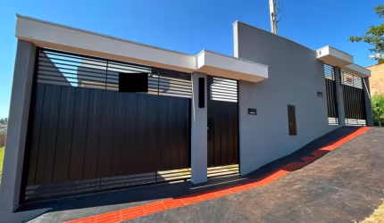 Linda Casa nova 3 Quartos suite 2 vagas e churrasqueira