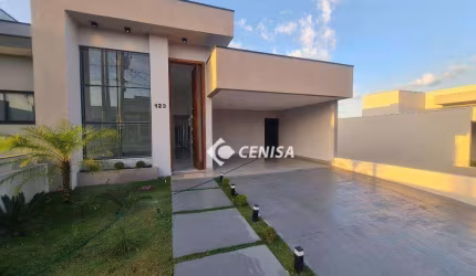 Casa com 3 suítes à venda, 198 m² - Condomínio Piemonte - Indaiatuba/SP