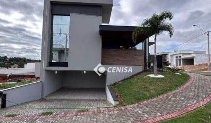 Casa com 3 suítes à venda, 206 m² - Condomínio Laguna Residencial - Indaiatuba/SP
