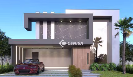 Casa com 3 suítes à venda, 217 m²  - Condomínio Evidências - Indaiatuba/SP
