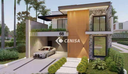 Casa com 4 suítes à venda, 256 m² - Condomínio Jardins Di Roma - Indaiatuba/SP