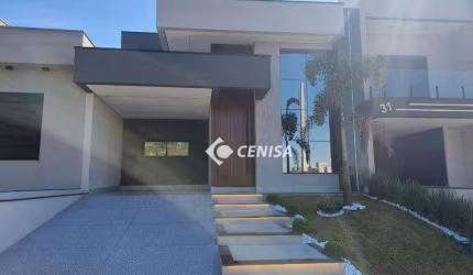 Casa com 3 suítes à venda, 140 m² - Condomínio Park Gran Reserve - Indaiatuba/SP