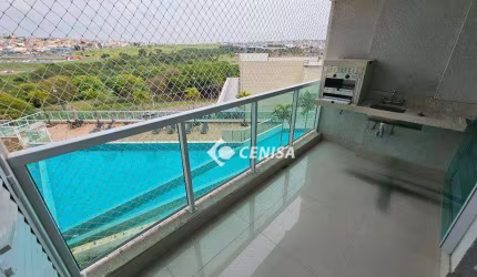 Apartamento com 3 quartos, 86 m² - venda ou aluguel - Condomínio Le Jardin - Indaiatuba/SP