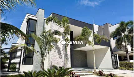 Casa com 4 quartos, 261 m² - venda ou aluguel - Condomínio Maison Du Parc - Indaiatuba/SP
