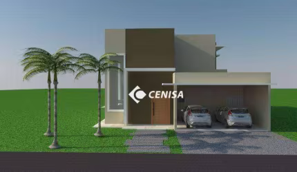 Casa com 3 dormitórios à venda, 270 m² por R$ 1.690.000,00 - Condomínio Vila Inglesa - Indaiatuba/SP
