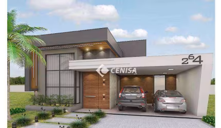 Casa com 3 suítes à venda, 205 m² - Condomínio Jardins Di Roma - Indaiatuba/SP