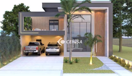 Casa com 3 suítes à venda por  Condomínio Duas Marias - Indaiatuba/SP