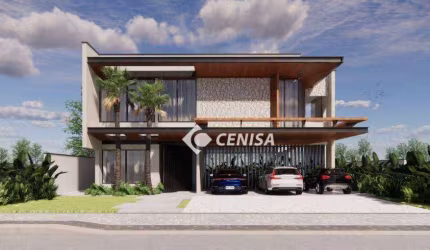 Casa com 4 dormitórios à venda, 390 m² - Condomínio Villa Dos Pinheiros - Indaiatuba/SP