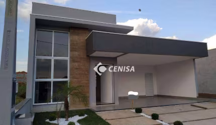 Casa com 3 suítes à venda, 197 m² - Condomínio Evidências - Indaiatuba/SP