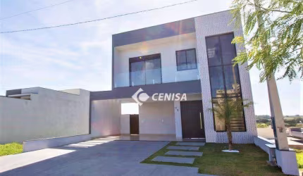 Casa com 3 dormitórios à venda, 232 m² - Condomínio Piemonte - Indaiatuba/SP