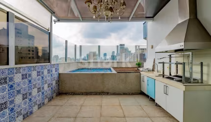 Cobertura duplex para venda por R$ 4.600.000,00 ou locação por R$ 25.000,00/mês na Vila Nova Concei