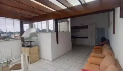 Cobertura para Venda em Santo André, Vila Alzira, 2 dormitórios, 1 suíte, 1 banheiro, 1 vaga