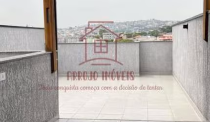 Cobertura para Venda em Santo André, Vila Homero Thon, 2 dormitórios, 1 suíte, 1 banheiro, 1 vaga