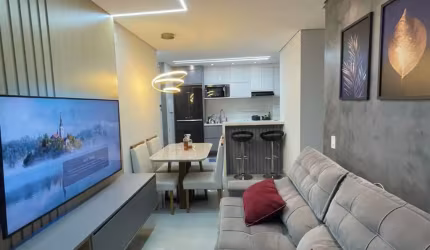 apartamento com 2 quartos sendo uma suite condominio Unique bairro Jardim Santa Izabel em Hortolândia