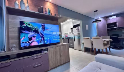 Apartamento com 1 dorm, Guilhermina, Praia Grande - R$ 450 mil, Cod: 4791