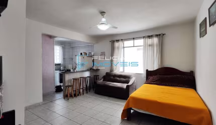 Kitnet com 1 quarto, Canto do Forte, Praia Grande - R$ 190 mil, Cod: 5240