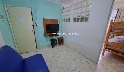 Kitnet com 1 quarto, Canto do Forte, Praia Grande - R$ 179 mil, Cod: 5555