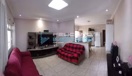 Casa com 3 quartos, Balneário Maracanã, Praia Grande - R$ 495 mil, Cod: 5856