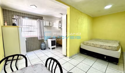 Kitnet com 1 quarto, Balneário Maracanã, Praia Grande - R$ 167 mil, Cod: 5909